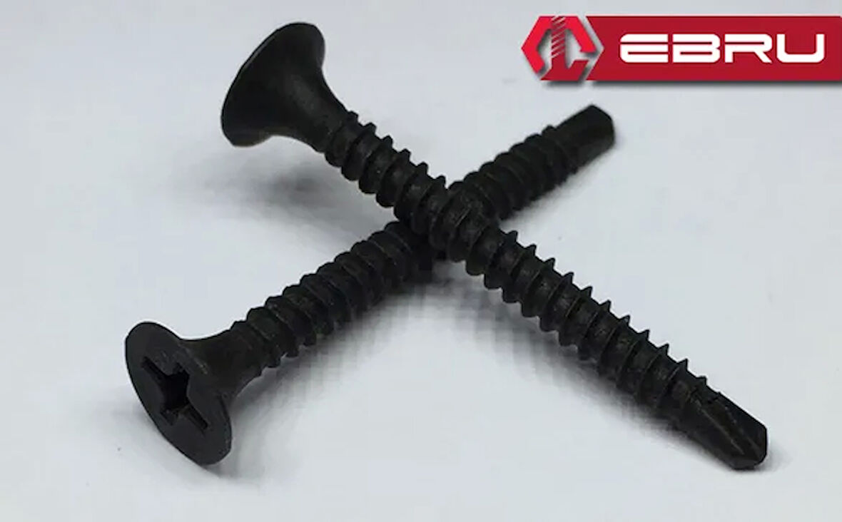 Matkap Uçlu Alçıpan Vidası 3,5x35 - 1000 Adet