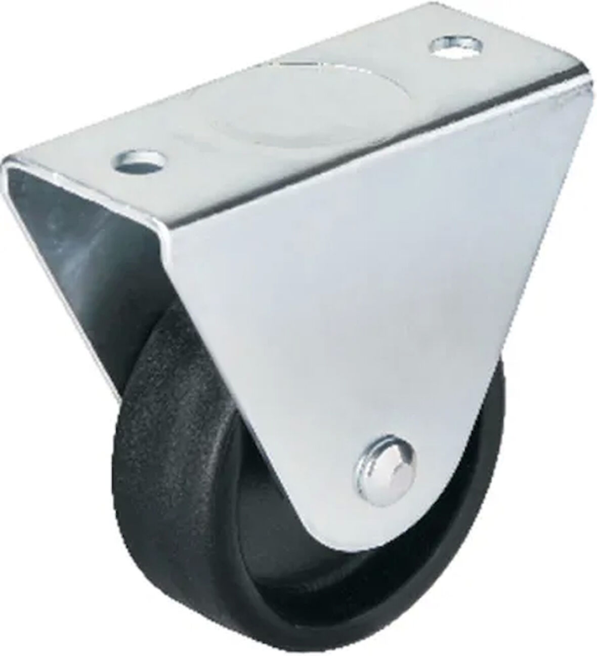 104 - 50 Mm Sabit Siyah Teker 4 Adet