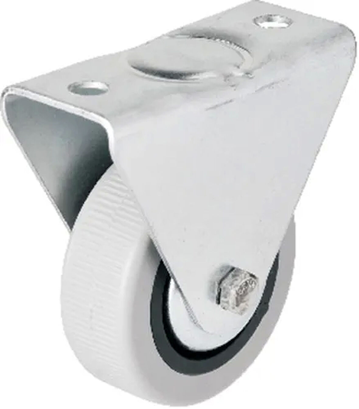 106 - 50 Mm Sabit Kapaklı Gri Pvc Teker