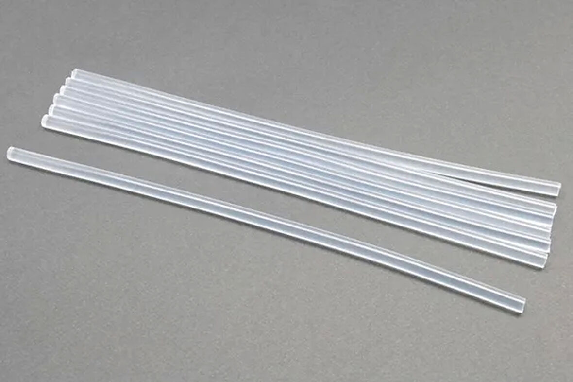 8x300mm Şeffaf İnce Çubuk Silikon 1kg - Tamirat Ve Sızdırmazlık İçin En Kaliteli Silikon