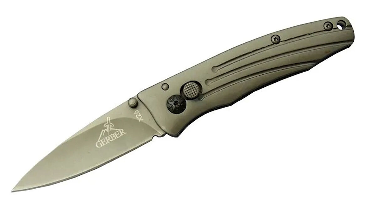 Gb X26 Titanyum Kamp Çakı 16 Cm - Manuel