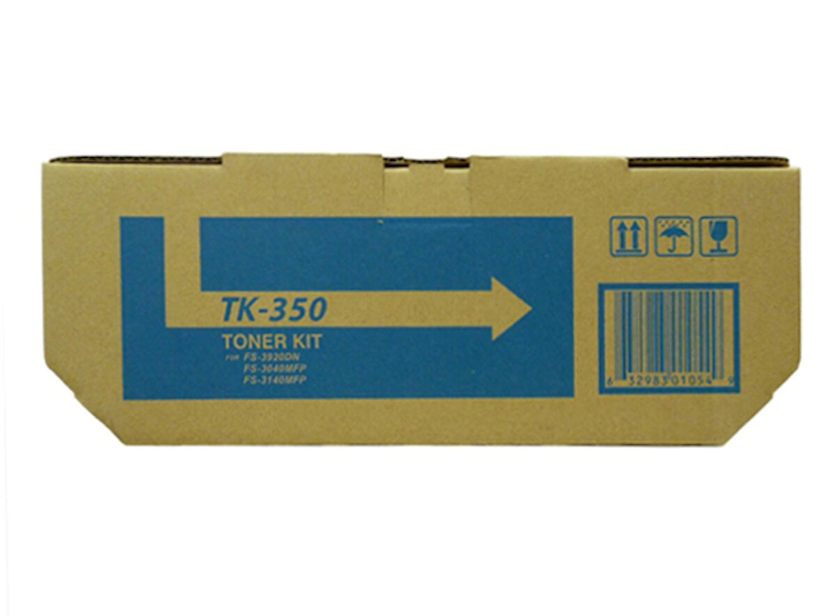 Kyocera Mita TK-350 Siyah Toner Muadil Chipli, FS 3920 DN (465g)