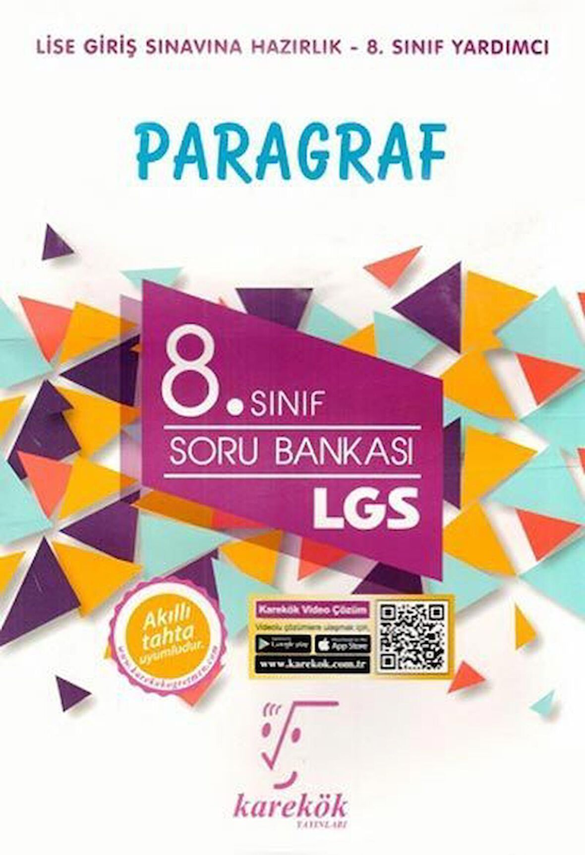 Karekök Yayınları 8.Sınıf LGS Paragraf Soru Bankası