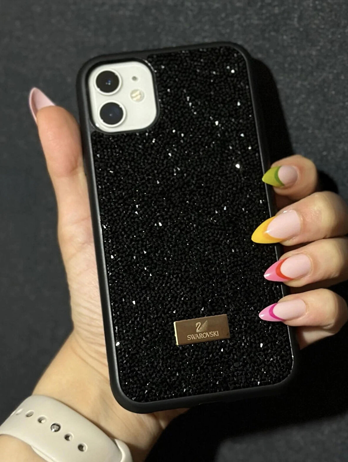 iPhone (11) uyumlu Lüks Taşlı Kılıf