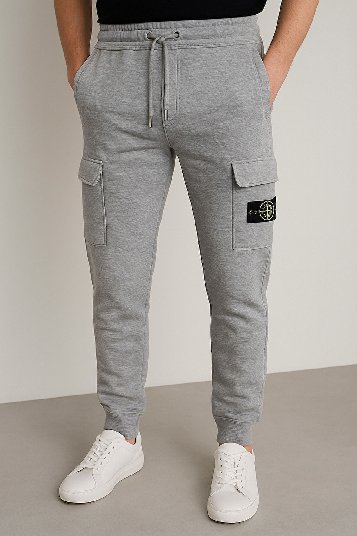 TREND KAPINDA STONE ISLAND EŞOFMAN ALTI KOYU GRİ
