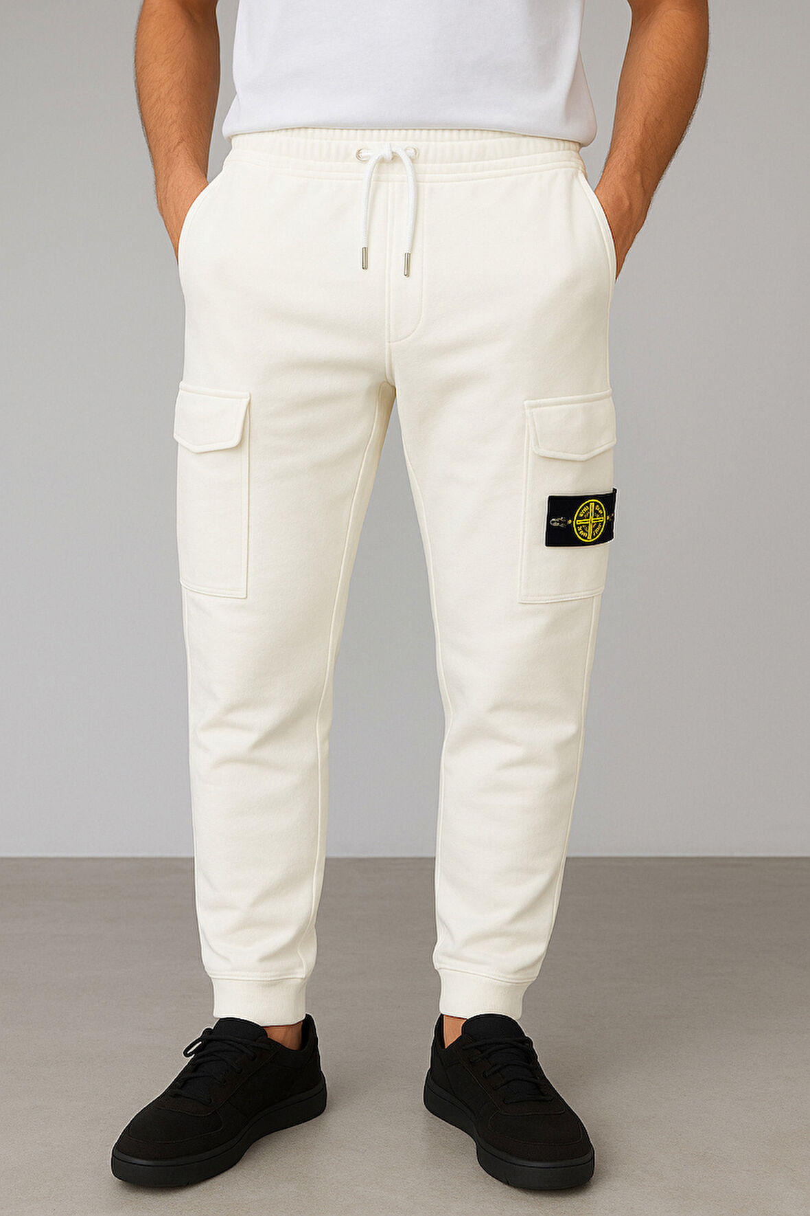 TREND KAPINDA STONE ISLAND EŞOFMAN ALTI BEYAZ
