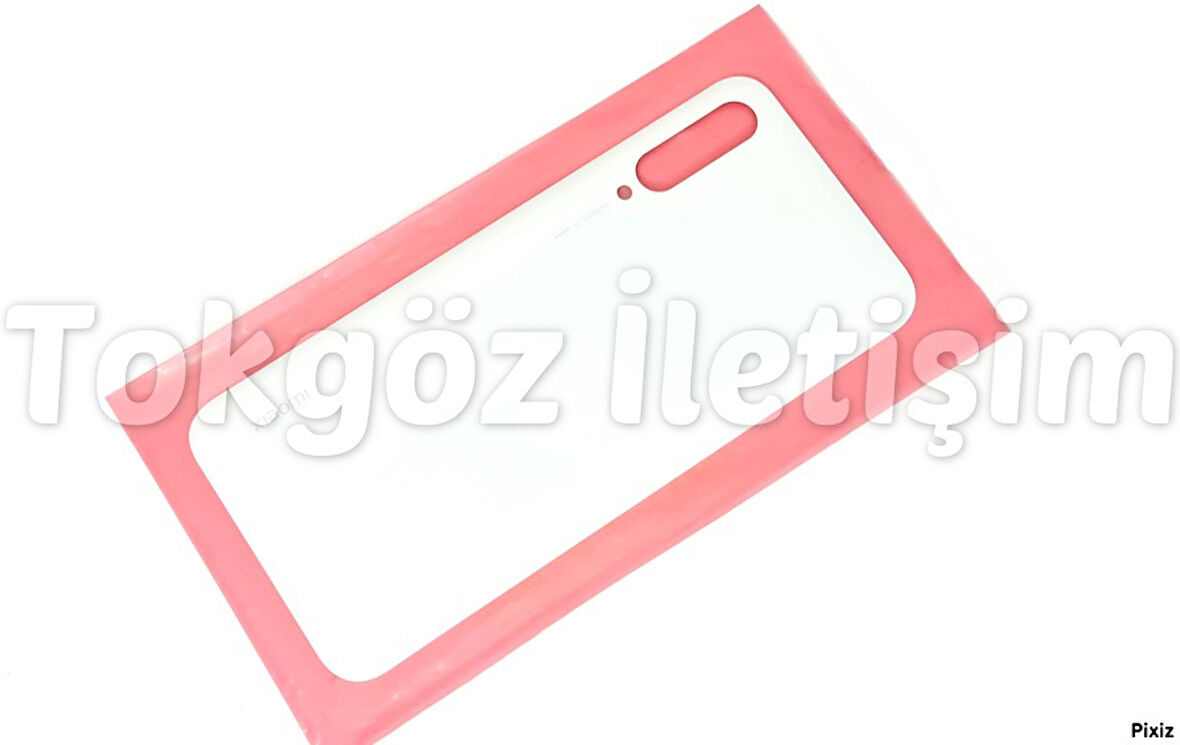 Xiaomi Mİ A3 Arka Pil Batarya Kapağı (CAM) BEYAZ