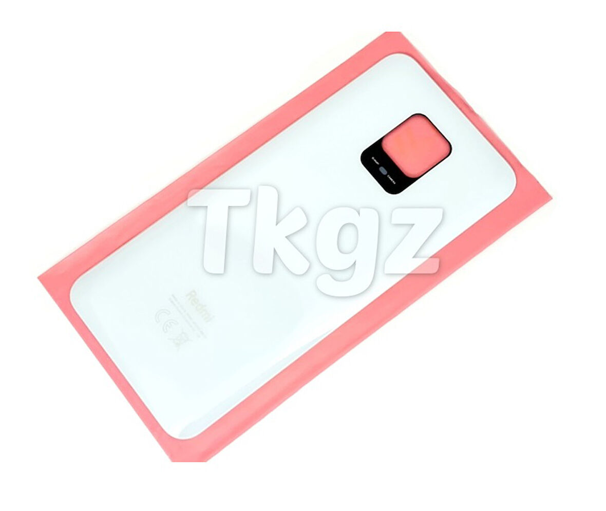 Xiaomi Redmi NOTE 9S NOTE 9 PRO Arka Kapak Batarya Kapağı (CAM) BEYAZ