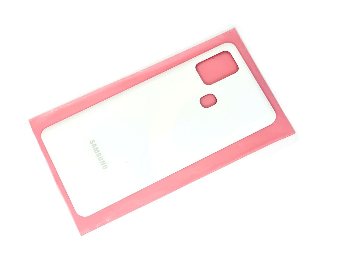 Samsung Galaxy A21S A217 Arka Pil Batarya Kapağı Beyaz