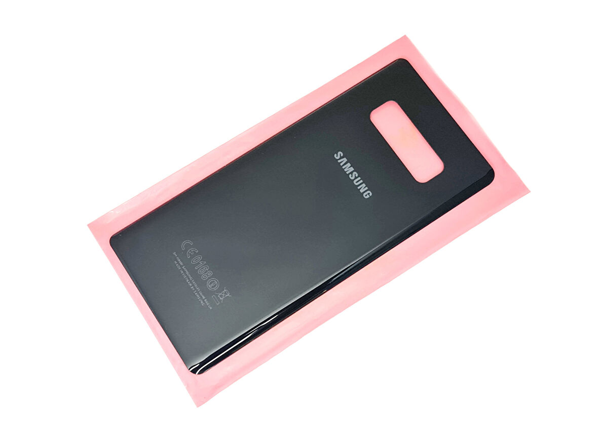 Samsung Galaxy NOTE 8 Arka Pil Batarya Kapağı (CAM) SİYAH