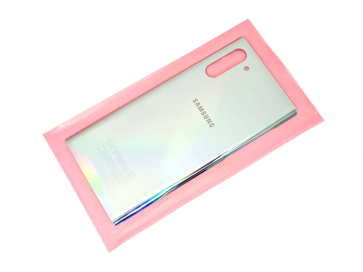 Samsung Galaxy NOTE 10 Arka Pil Batarya Kapağı (CAM) GRİ