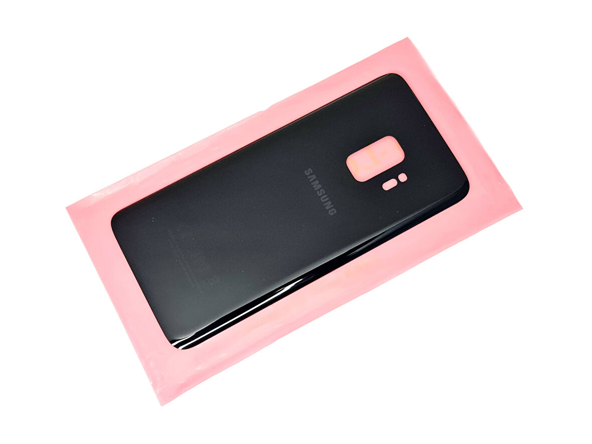Samsung Galaxy S9 Arka Pil Batarya Kapağı (CAM) SİYAH