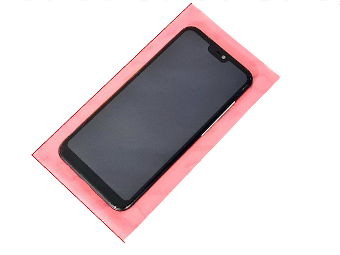 Tkgz Huawei Uyumlu P20 Lite Lcd Ekran Dokunmatik (FULL ÇITALI) SİYAH