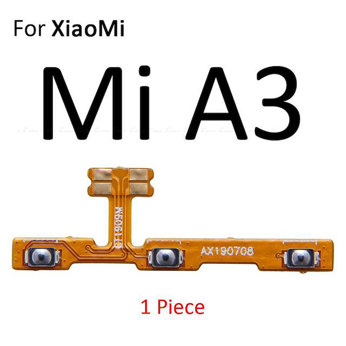 Xiaomi Mİ A3 On Off Yan Ses Filmi