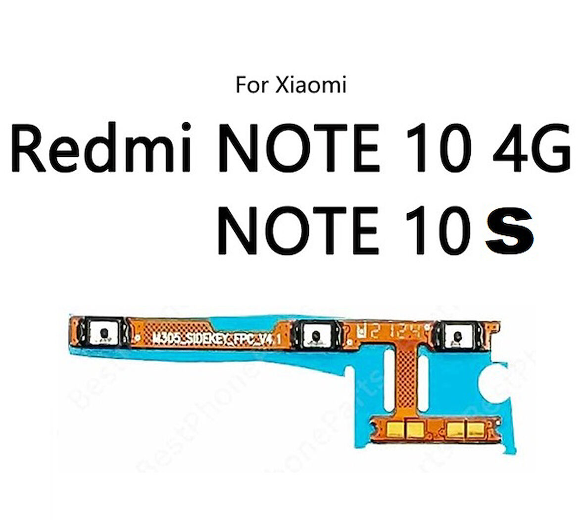 Xiaomi Redmi NOTE 10 (4G) On Off Yan Ses Filmi