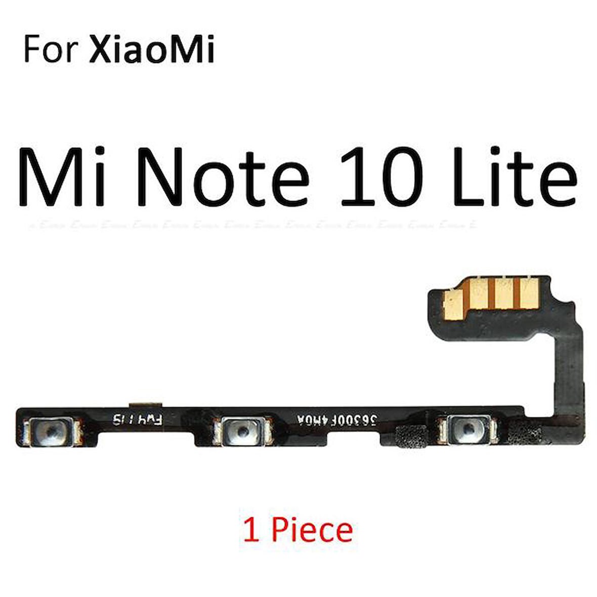 Xiaomi Mİ NOTE 10 Lite On Off Yan Ses Filmi