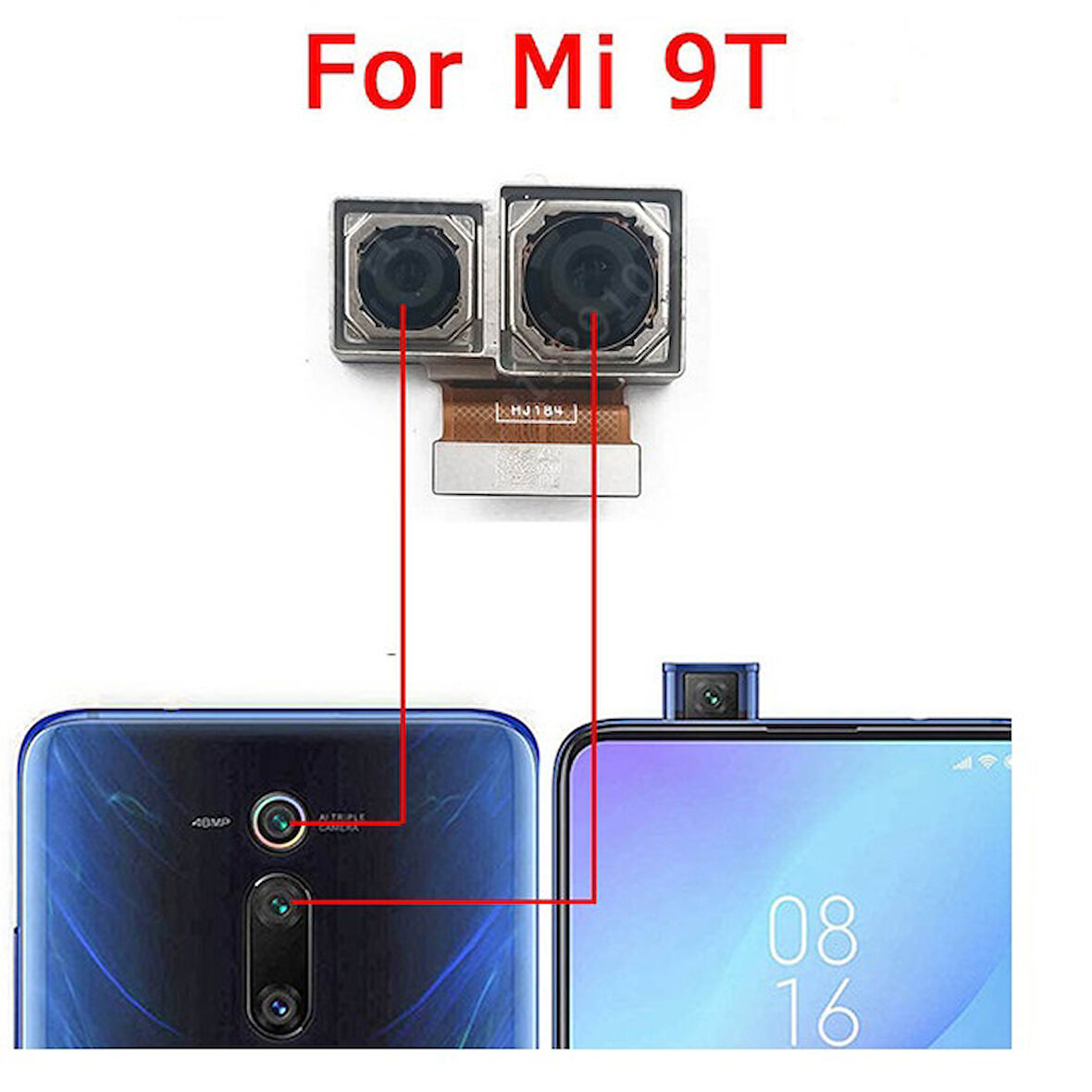 Xiaomi Mİ 9T Arka Kamera Orj