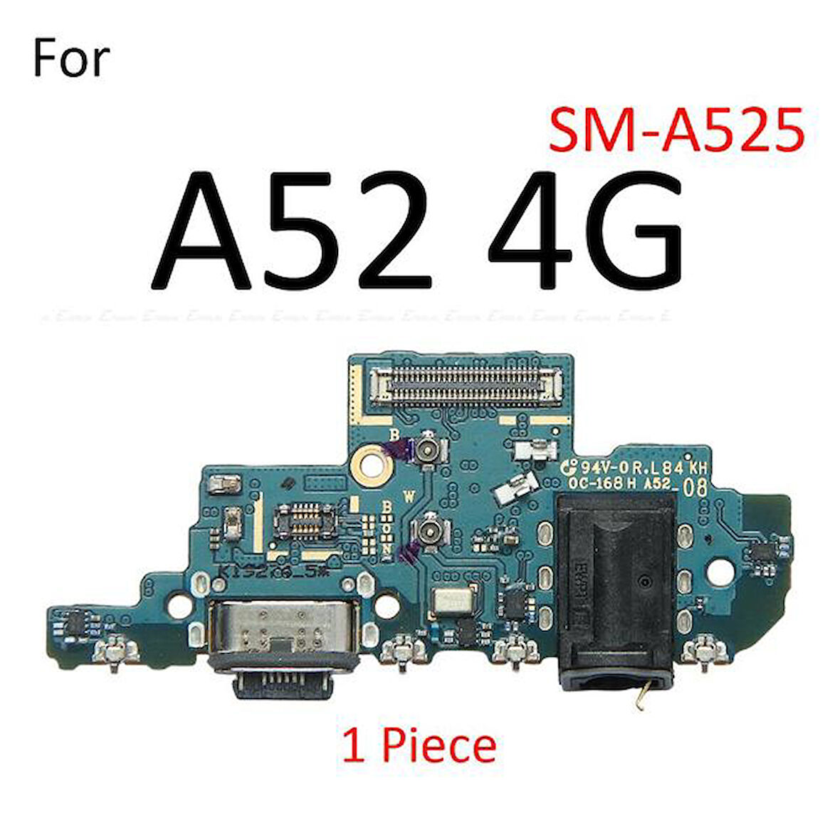 Samsung Galaxy A52 FULL ORJ Şarj Soketi Kulaklık Soketi