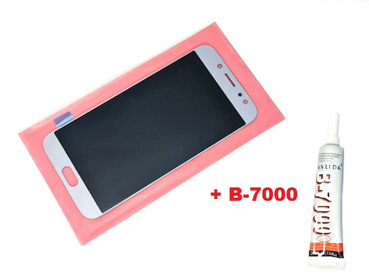 Samsung Galaxy J7 Pro 2017 J730 Lcd Ekran Dokunmatik MAVİ (B-7000)