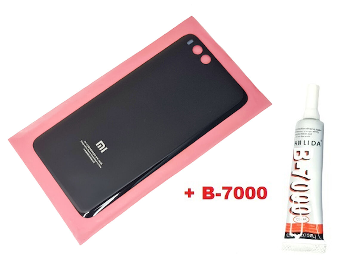 Xiaomi Mi NOTE 3 Arka Kapak Batarya Pil Kapağı (CAM+B-7000) SİYAH