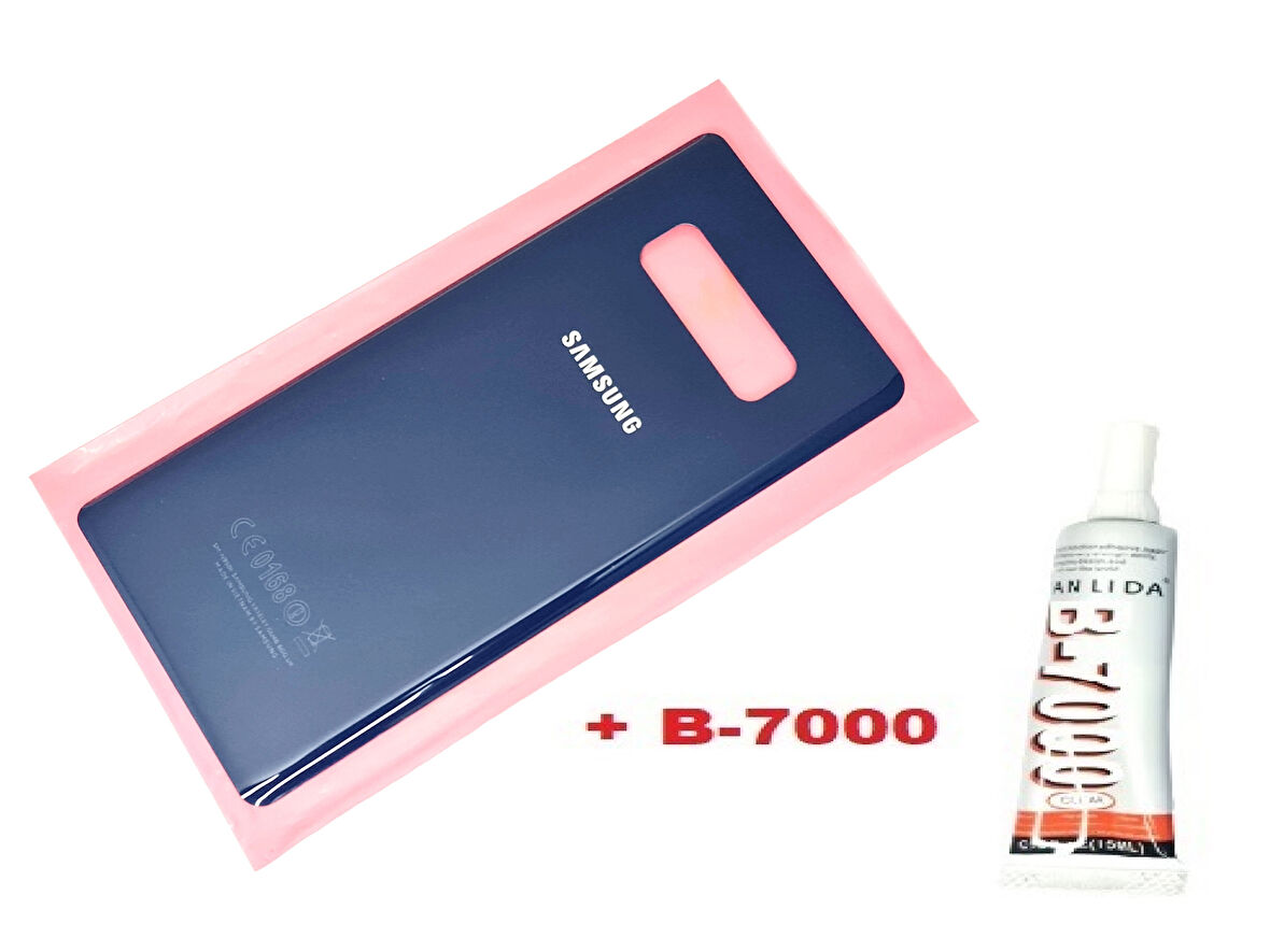 Tkgz Samsung Galaxy NOTE 8 Arka Pil Batarya Kapağı (CAM+B-7000) LACİVERT