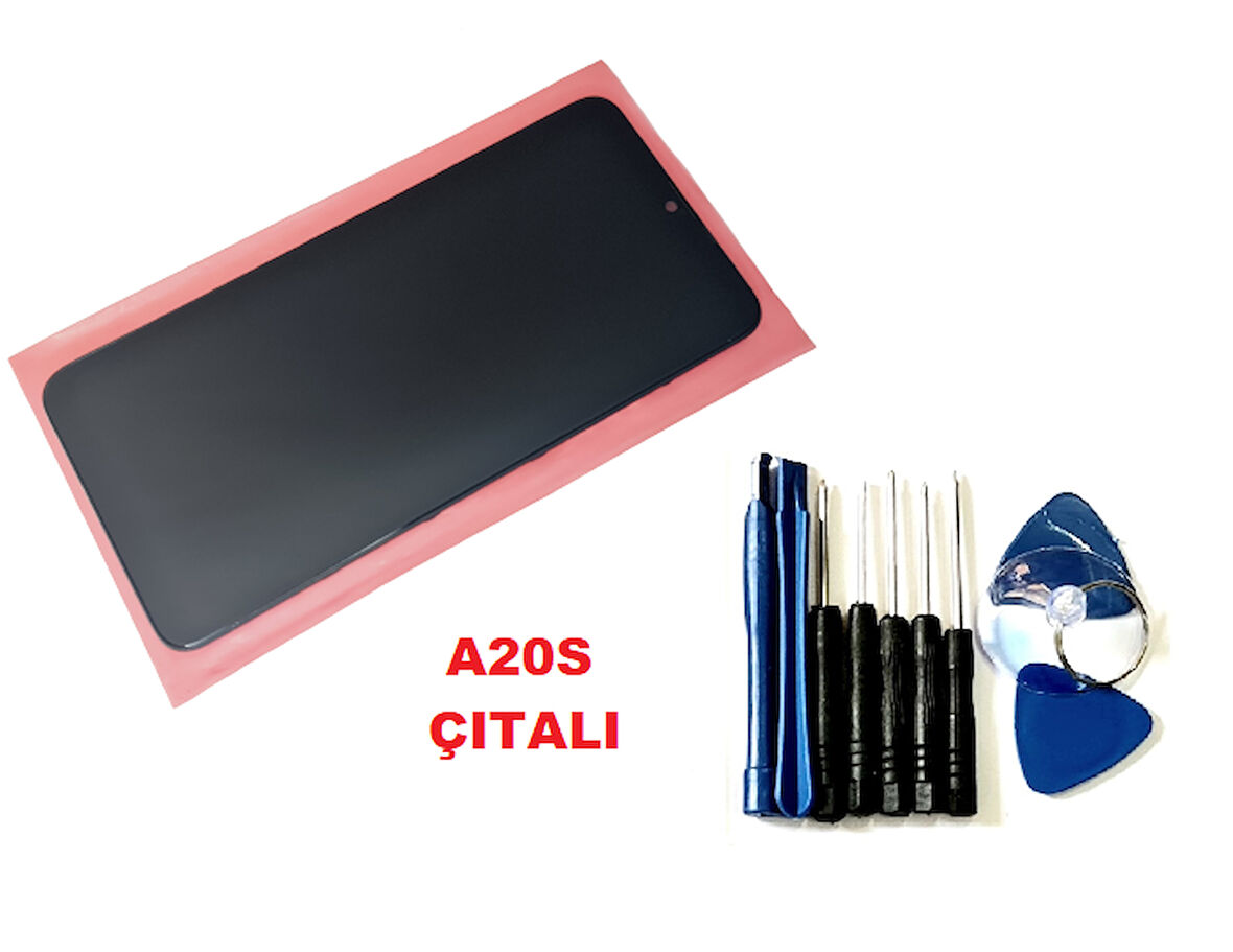 Samsung Galaxy A20S (A207) Lcd Ekran Dokunmatik (ORJİNAL ÇITALI TAMİR SETİ)
