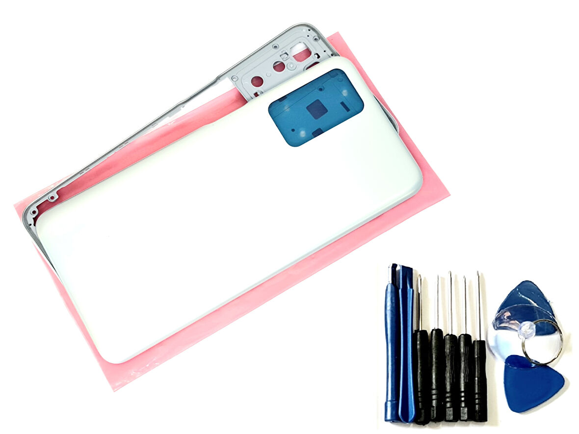 Oppo A16 FULL ORJ KASA Arka Pil Batarya Kapağı (TAMİR SETİ) BEYAZ