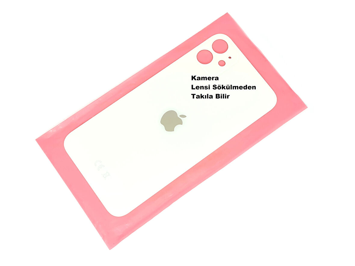 iPhone 11 Arka Kapak (CAM) Beyaz