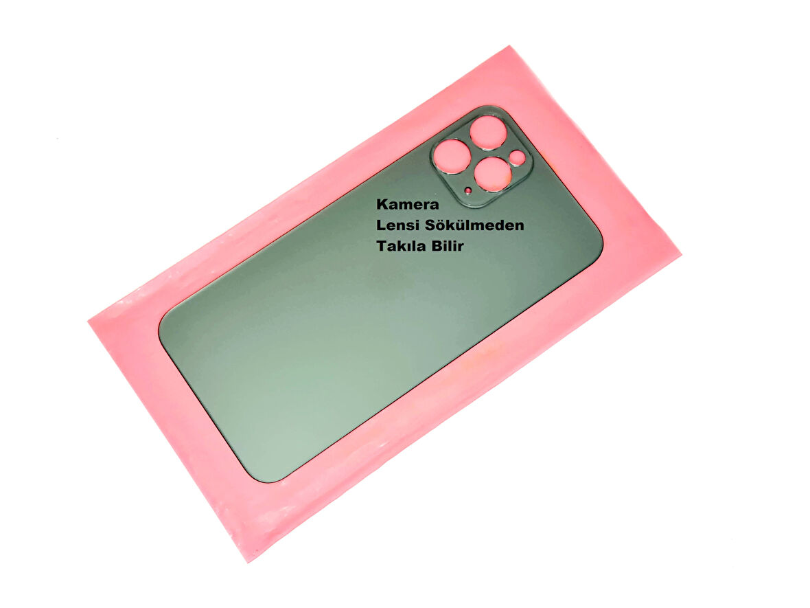 iPhone 11 PRO Arka Kapak (CAM) Yeşil