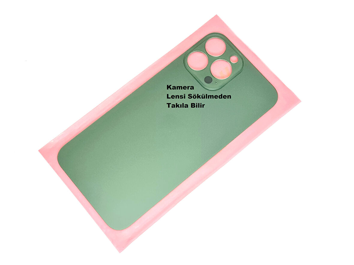 iPhone 13 PRO MAX Arka Kapak (CAM) Yeşil