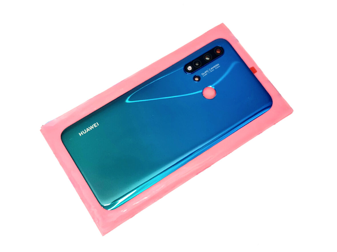 Nova 5i Arka Pil Batarya Kpağı Kamera Lensi Mavi