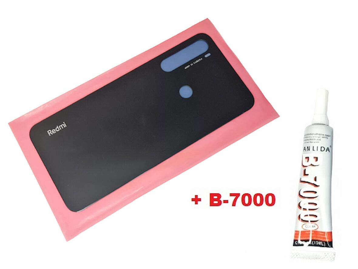 Xiaomi Redmi NOTE 8 Arka Kapak (CAM+B-7000) SİYAH