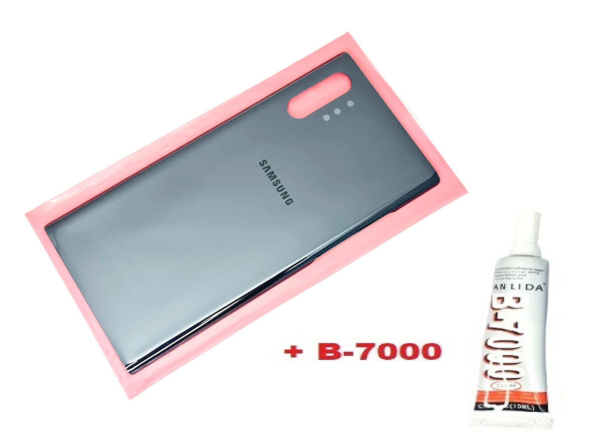 Samsung Galaxy NOTE 10 PLUS Arka Kapak (CAM+B-7000) SİYAH