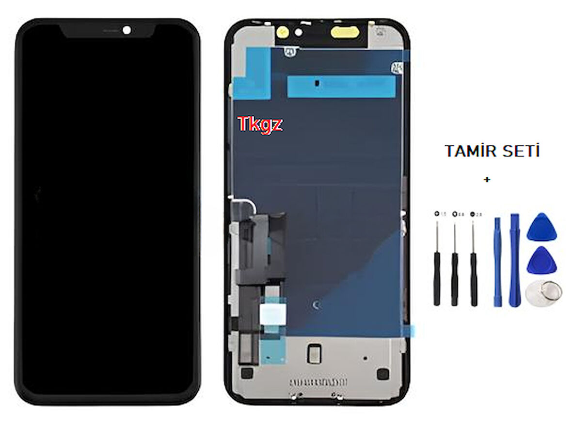Tkgz - iPhone 11 Lcd Ekran Dokunmatik -A- Kalite (JK MARKA) + TAMİR SETİ