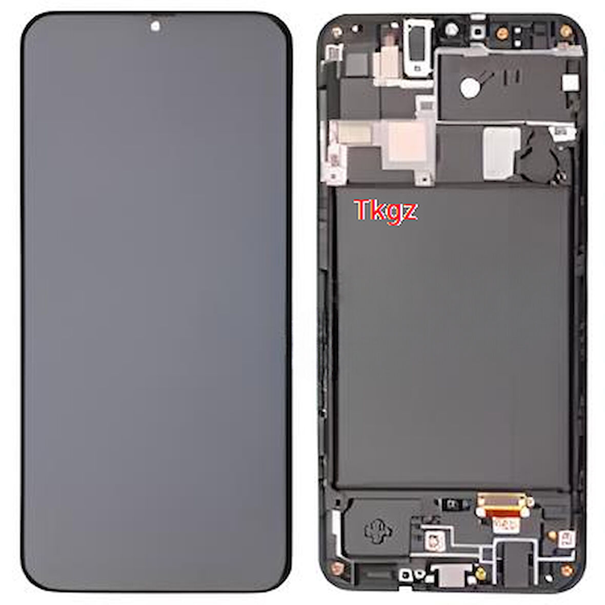 Tkgz - Samsung Galaxy A20 - SM-A205 Lcd Ekran Dokunmatik   - A -  Kalite ÇITALI