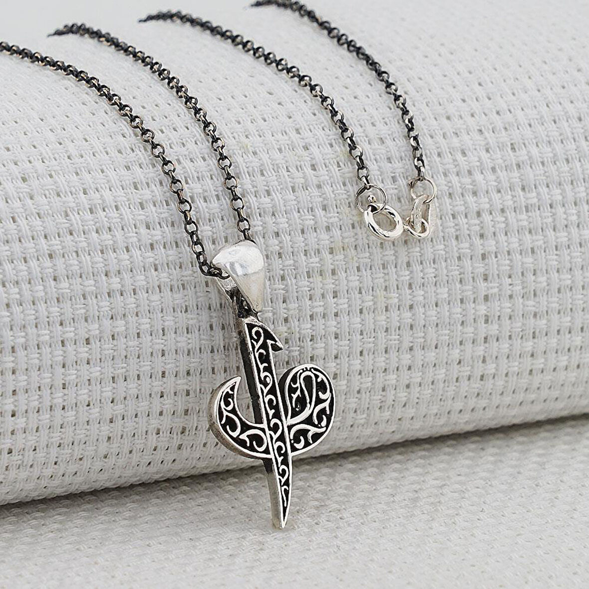 Elif Vav Tasarımlı 925 Ayar Gümüş Kadın Kolye 