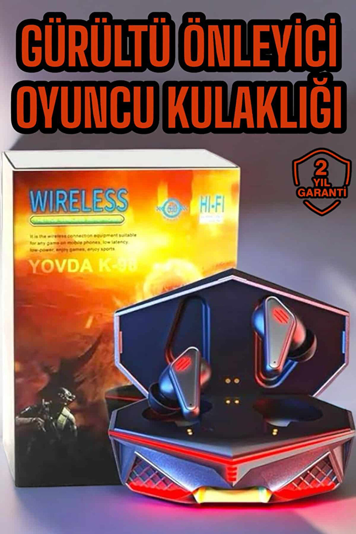 Oyuncu Kulaklığı Gamer Kulaklık Yüksek Ses Kaliteli Gürültü Önleyici Yeni Nesil