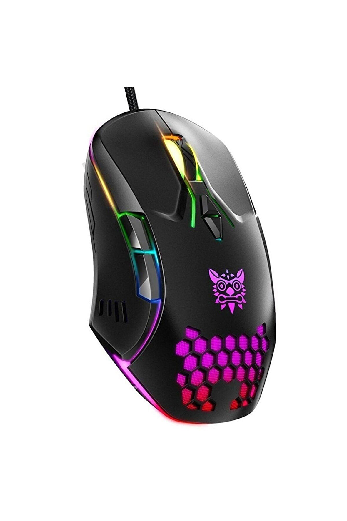 Rgb Ledli Yüksek Hassasiyet Oyuncu Mouse 6400dpi Gaming Oyuncu Mouse