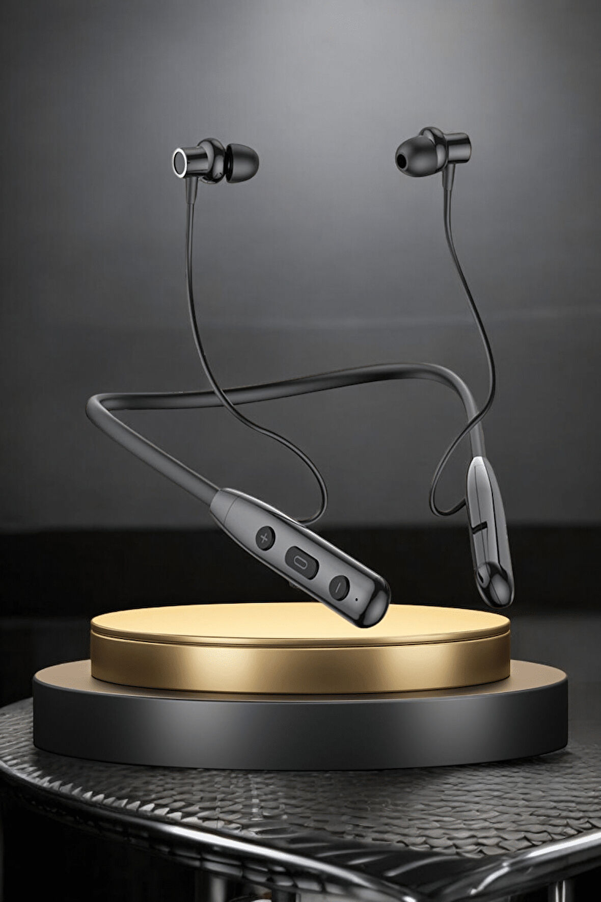 Kablolu Bluetooth Kulaklık Boyun Bantlı ANC Özelliği Yüksek Ses Kaliteli 100 saat