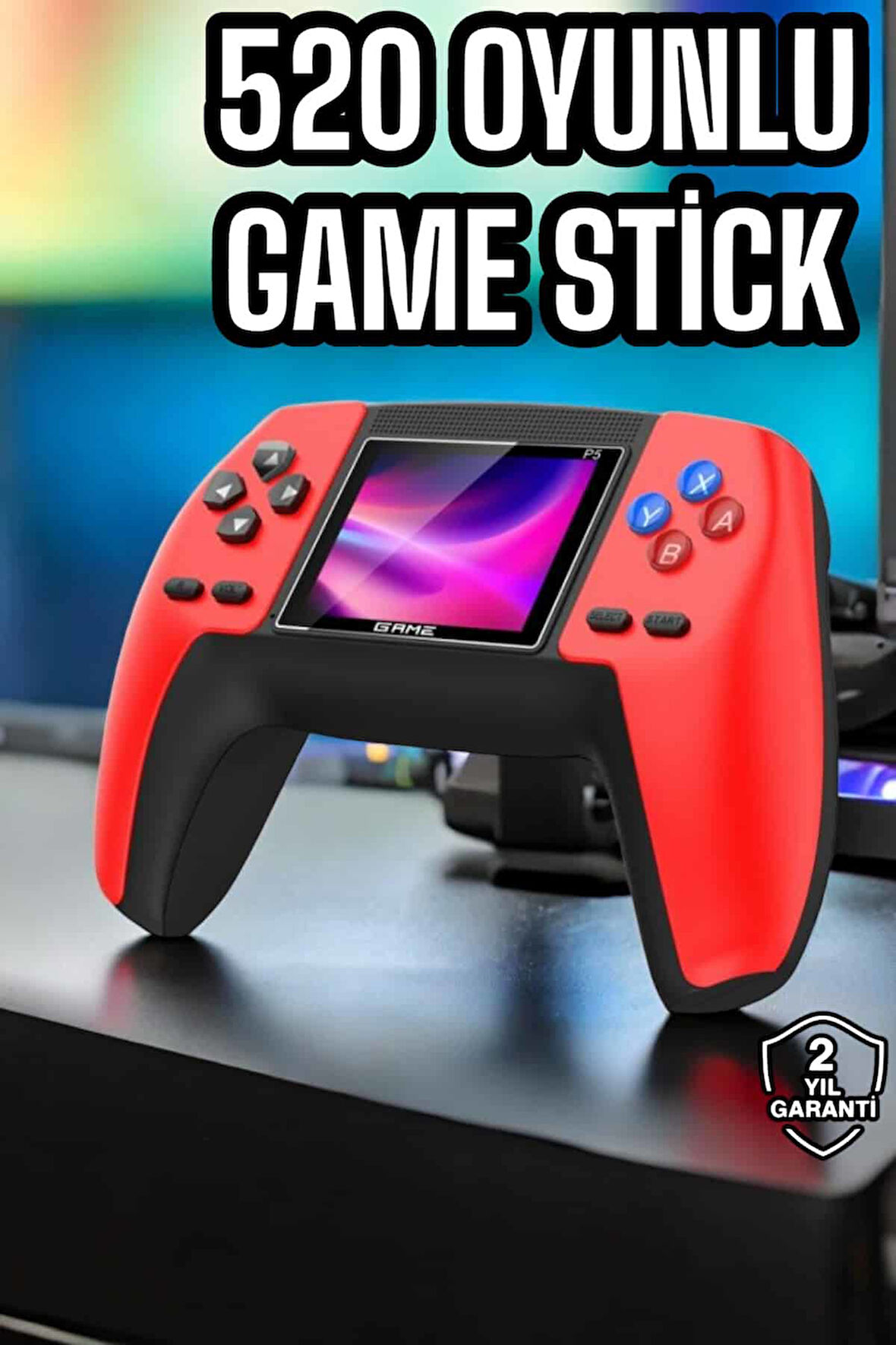 Gamepad 520 Retro Oyunlu Taşınabilir El Konsolu Atari