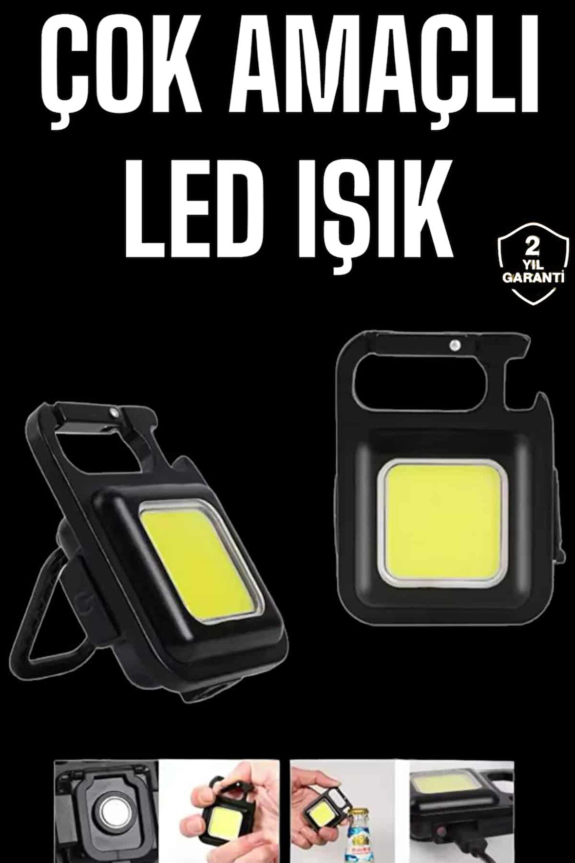 Led Işık Acil Durum Işığı Çok Fonksiyonlu Mıknatıs Özelliği