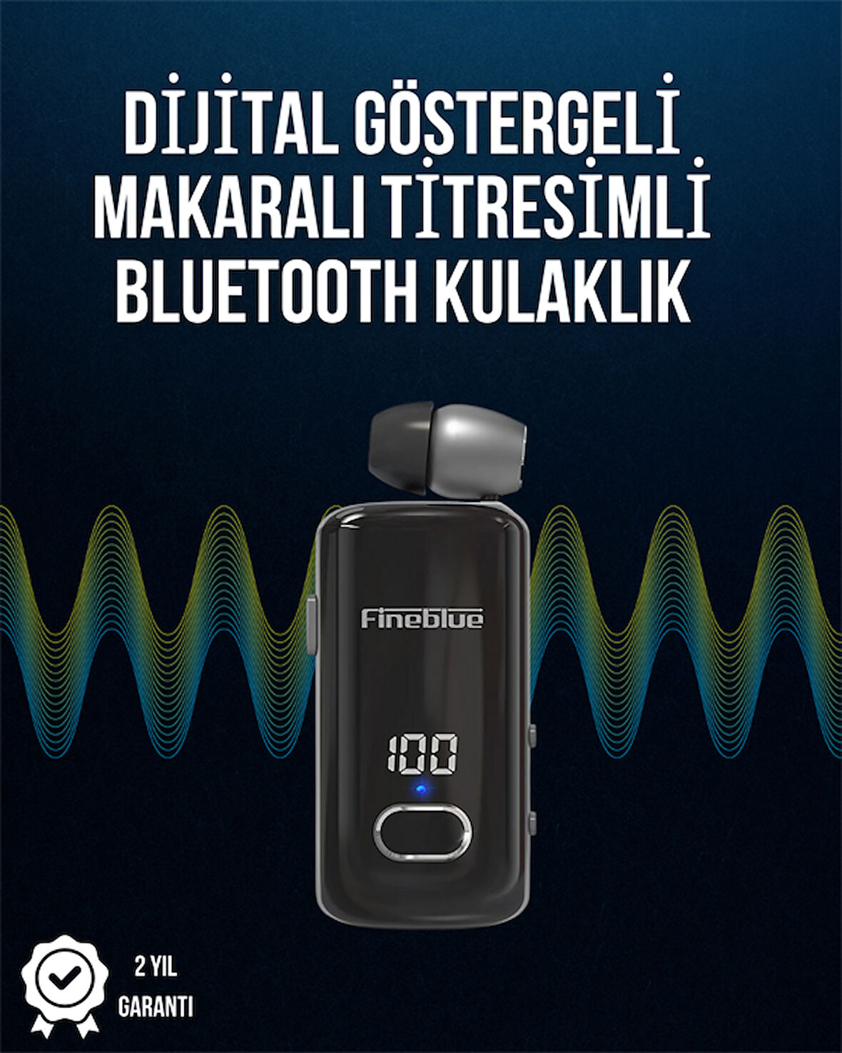 Fineblue F580 Bluetooth Kulaklık – İş, Oyun ve Spor İçin Gelişmiş Kablosuz Performans
