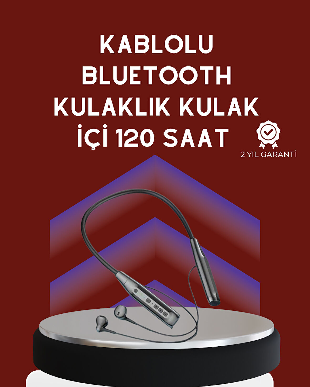 Kablosuz Bluetooth Kulaklık – Net Ses Kalitesi, Dokunmatik Tuş, Gürültü Azaltıcı Mikrofon