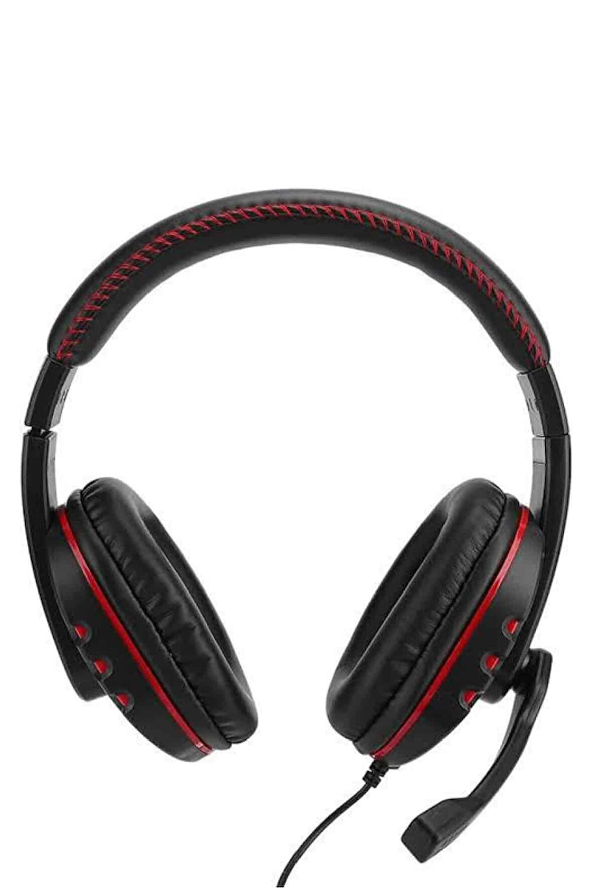 Mikrofonlu Gamer Kulaklık Oyuncu Kulaklığı Yüksek Ses Kaliteli Stereo Yumuşak Yastıklar