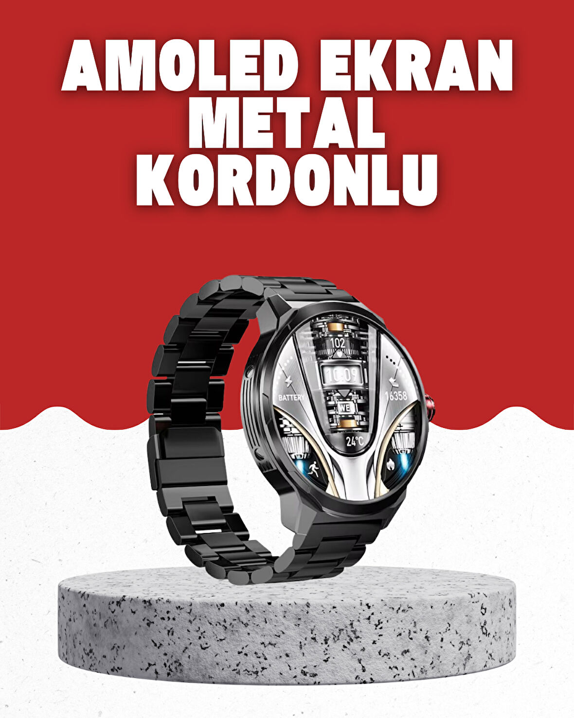 Nabız, Uyku ve Spor Takibi ile SW80 Akıllı Saat Sağlık Dostunuz