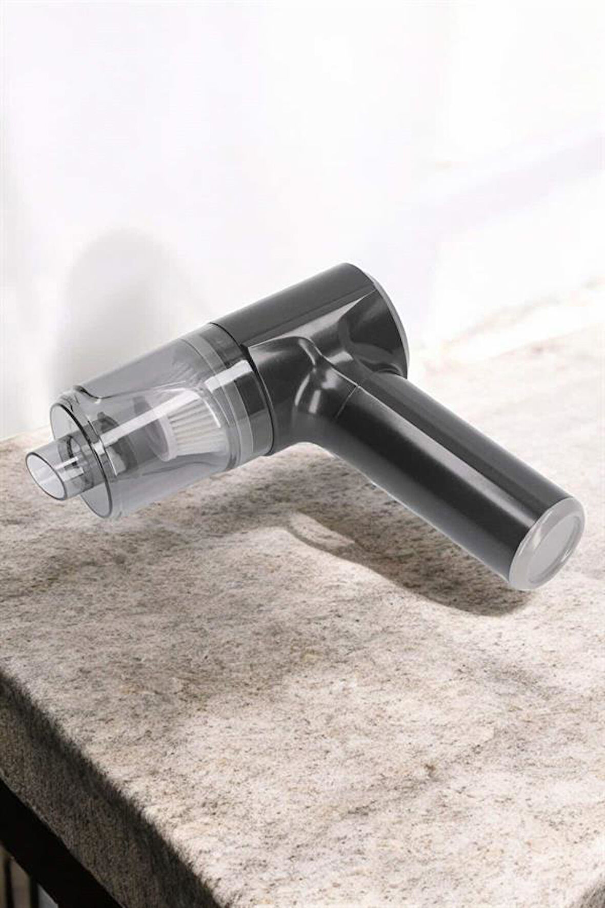 Üflemeli Güçlü Vakumlu Ev Ofis Araç Süpürgesi El Süpürge Şarjlı