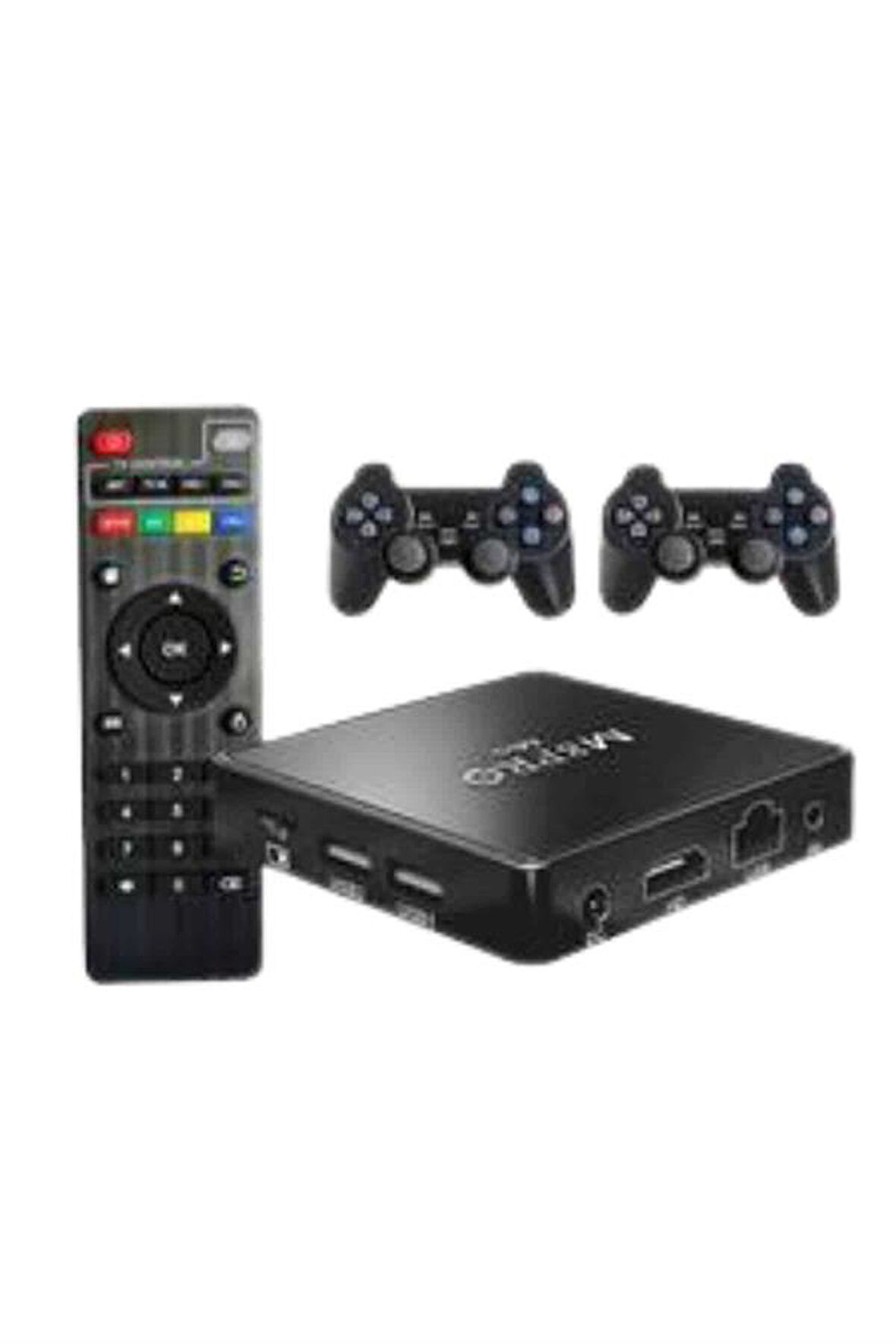 M8 PRO Mini 2.4G 10K ultra HD 64 GB TV BOX Android TV GAME BOX  2 Adet Oyun Konsolu