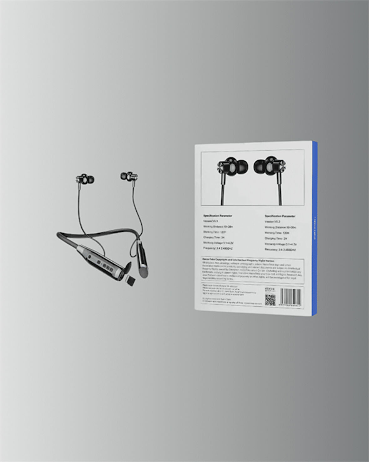 Bluetooth 5.0 Kablosuz Kulaklık – Uzun Pil Ömrü ve Ergonomik Tasarım