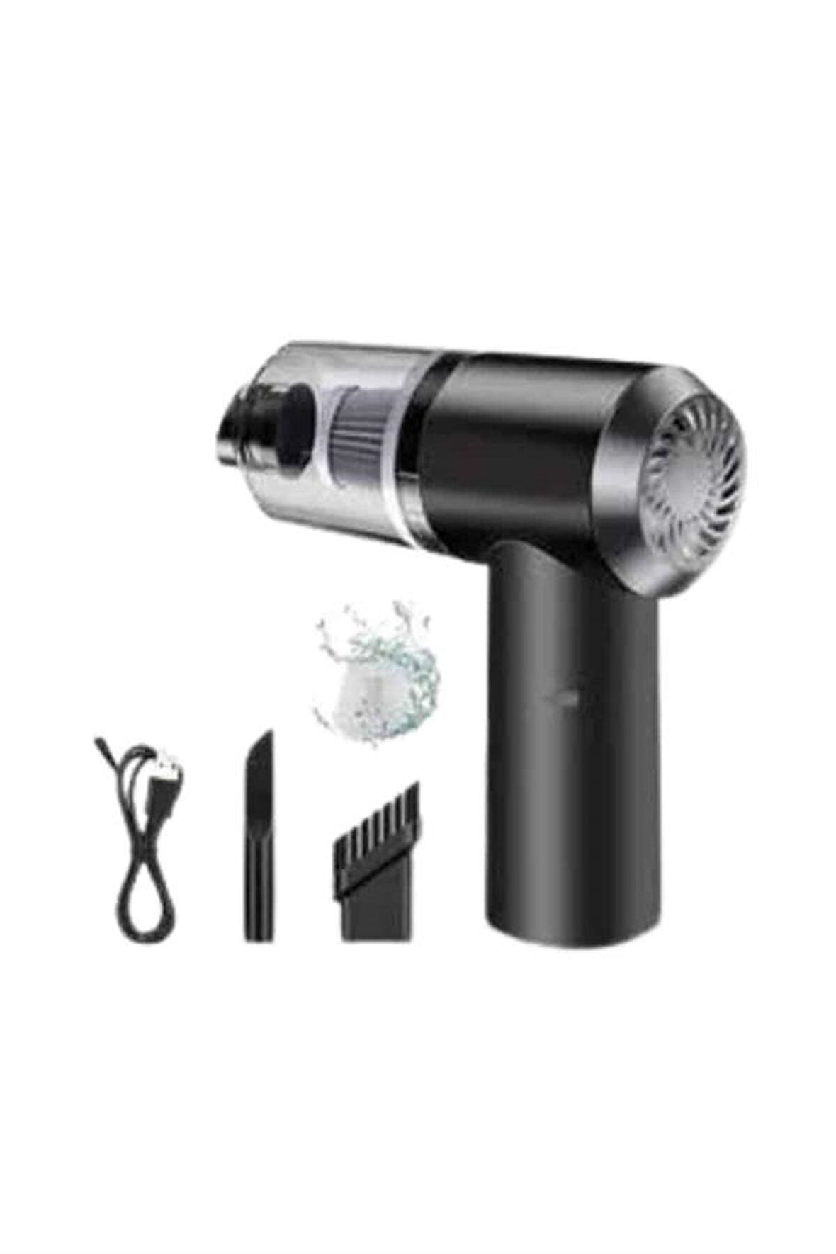 Vakumlu Süpürge Şarjlı Elektrikli Mini Taşınabilir Uzun Ömürlü Hazneli 120W