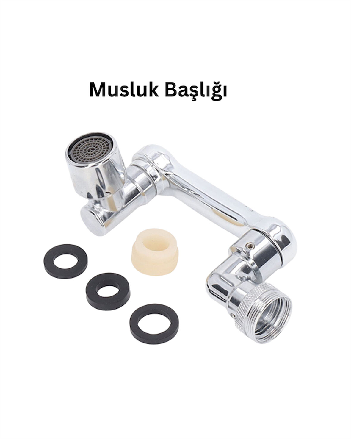 MUSLUK APARTI 1080° dönebilen musluk başlığı